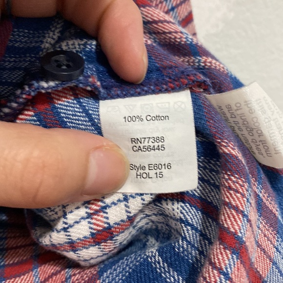 Plaid Madewell Blouse - Picture 4 of 4